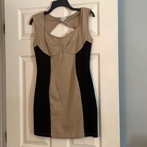 Black and Tan dress